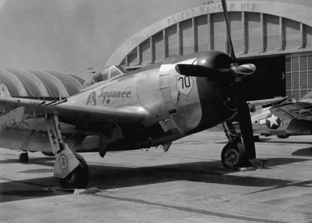 OPERATION WHITE P-47 AT BORINQUEN FIELD 1945