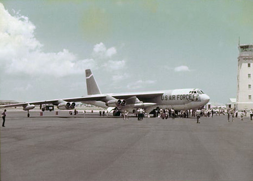 B-52 58-0232 AT RAMEY AIR FORCE BASE 1964